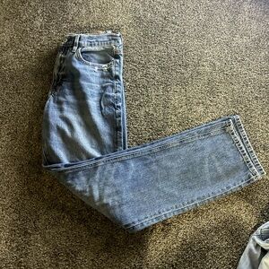 American Eagle Outfitters Light Blue Straight Jeans